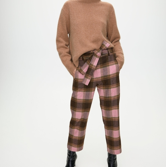 Aritzia Pants - Wilfred New Tie-Front wool pant